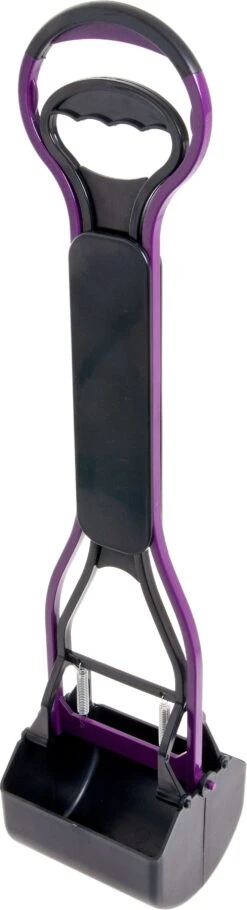 Flamingo Poepschep Easy Scoop Zwart/grijs L 15x12,5x61,5cm