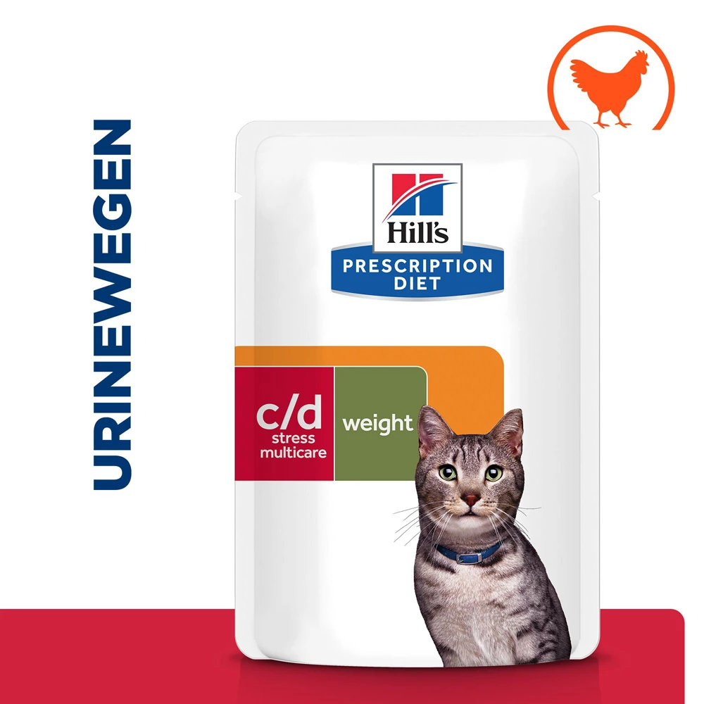 Hill's Hill’s Prescription Diet Metabolic + Urinary Stress – Kattenvoer Met Kip – 12x85g 4 Hill's Hill’s Prescription Diet Metabolic + Urinary Stress – Kattenvoer Met Kip – 12x85g - Afbeelding 2