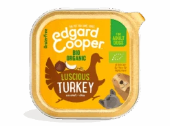 Edgard & Cooper Edgard&Cooper Biologisch Hondenvoer In Kuipje Met Kalkoen – 17x100g