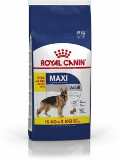 Royal Canin Maxi Adult Hondenvoer 15kg + 3kg Gratis