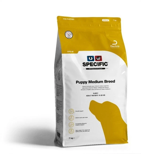 Specific Cpd-M Puppy Medium Breed – Hondenvoer – 7kg 3 Specific Cpd-M Puppy Medium Breed – Hondenvoer – 7kg
