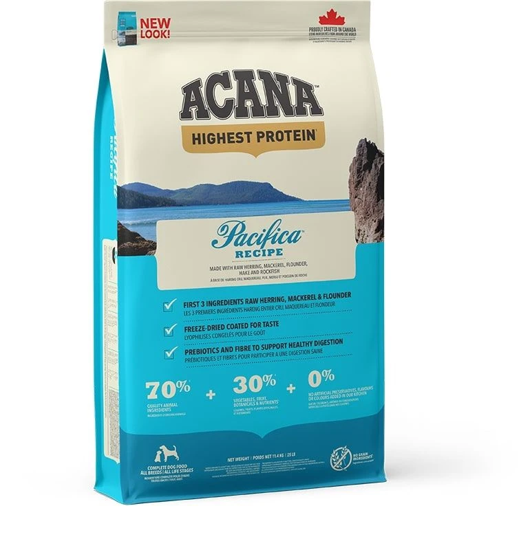 Acana Highest Proteïn Pacifica Hond 6kg 3 Acana Highest Proteïn Pacifica Hond 6kg