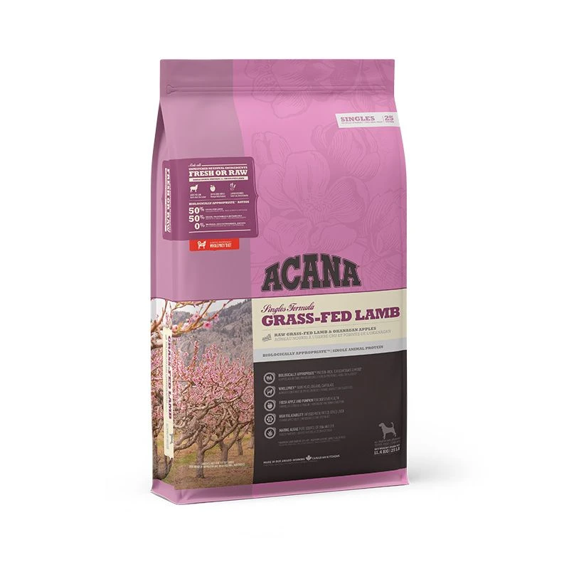 Acana Singles Grass-Fed Lamb Hond 6kg 3 Acana Singles Grass-Fed Lamb Hond 6kg