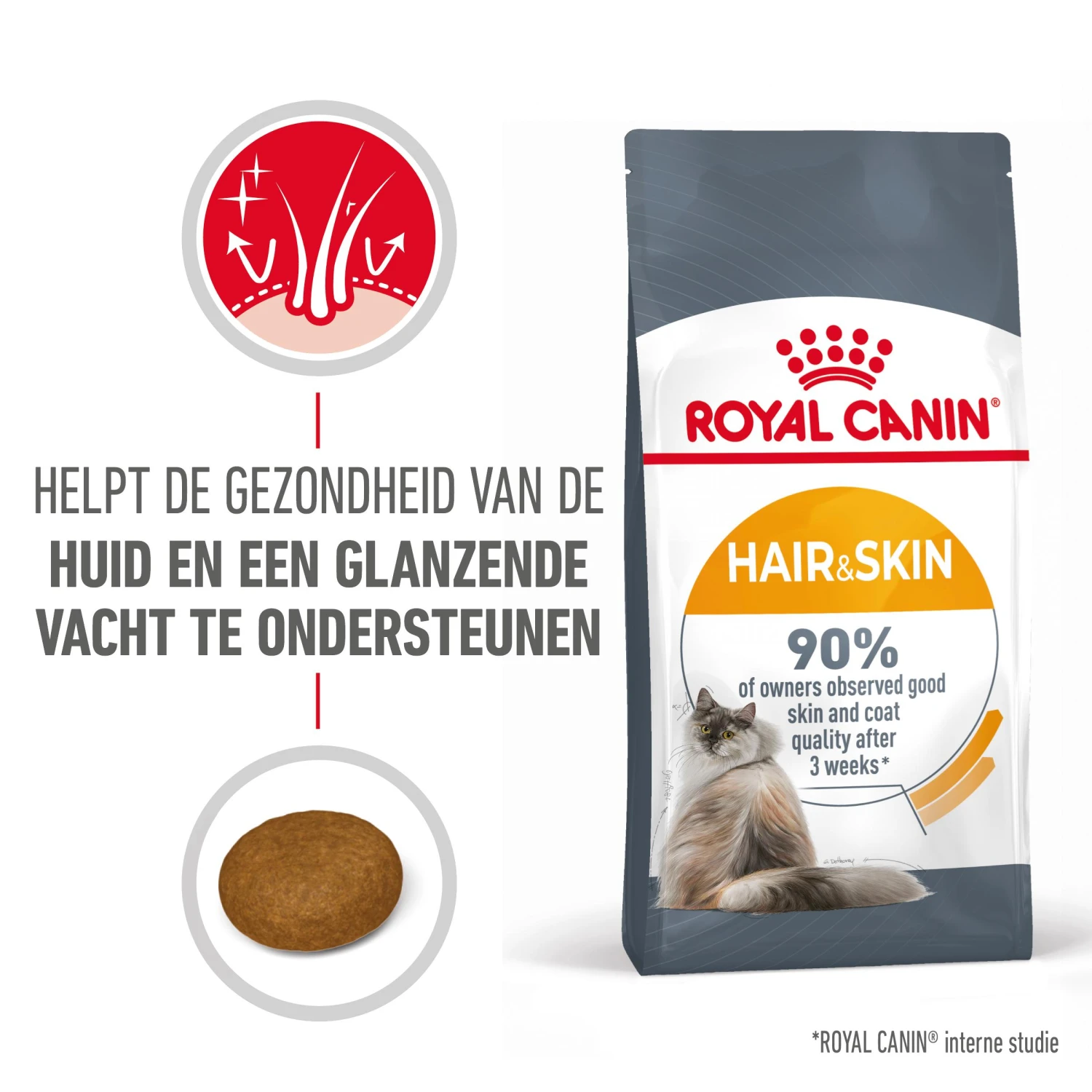 Royal Canin Hair & Skin Care Kattenvoer 10kg 4 Royal Canin Hair & Skin Care Kattenvoer 10kg - Afbeelding 2