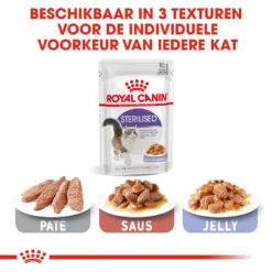 Royal Canin Sterilised In Jelly Kattenvoer 12x85g 12 Royal Canin Sterilised In Jelly Kattenvoer 12x85g -ROYAL CANIN Winkel Royal Canin Sterilised Jelly Kat NL 5