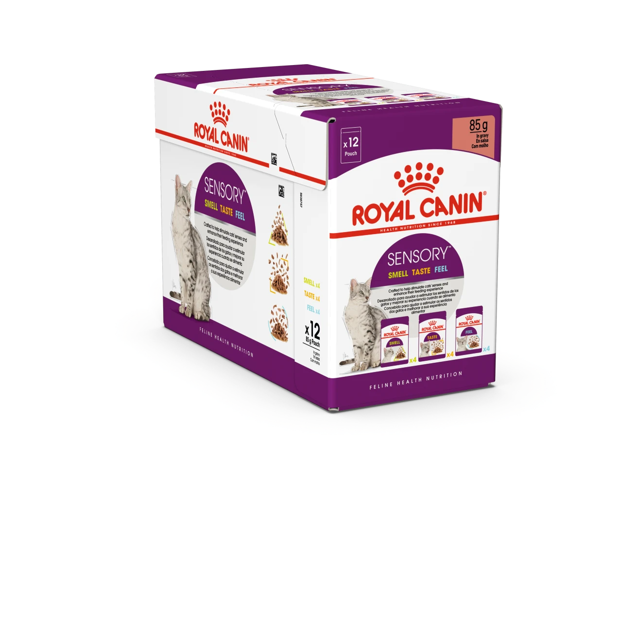 Royal Canin - Sensory™ Multipack In Gravy (brokjes In Saus) - Natvoer Kat - 12 X 85g 3 Royal Canin - Sensory™ Multipack In Gravy (brokjes In Saus) - Natvoer Kat - 12 X 85g