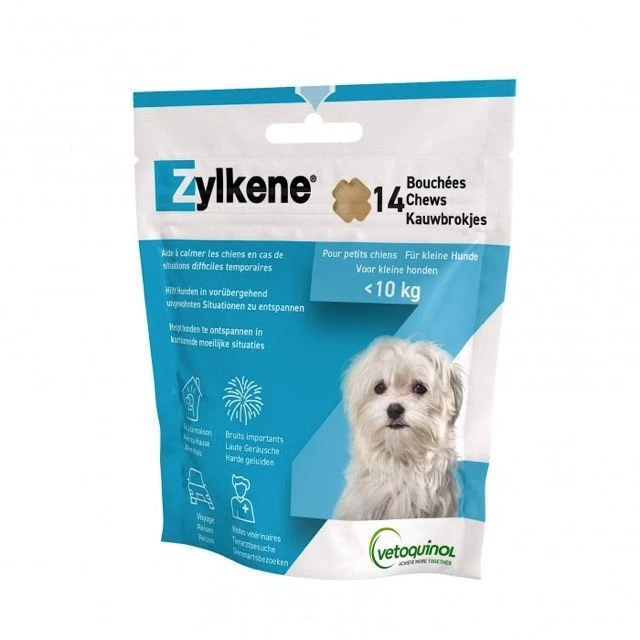 Zylkene Chew 75mg Kleine Honden - 14 Chews 3 Zylkene Chew 75mg Kleine Honden - 14 Chews