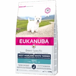 Eukanuba West Highland White Terrier – Hondenvoer – 2,5kg