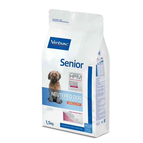Virbac Veterinary Hpm Senior Neutered Small & Toy - Hondenvoer - 3kg 4 Virbac Veterinary Hpm Senior Neutered Small & Toy - Hondenvoer - 3kg - Afbeelding 2