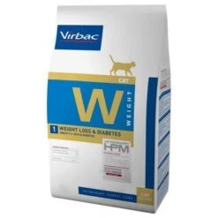 Virbac HPM Weight Loss & Diabetes W1 - Kattenvoer - 7kg